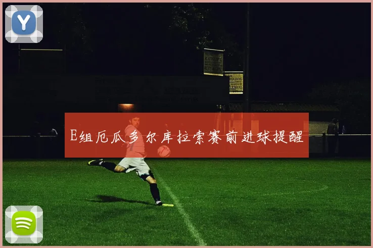E组厄瓜多尔库拉索赛前进球提醒