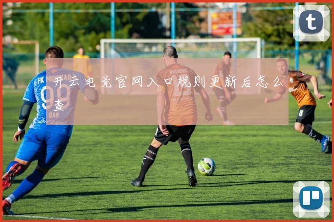 开云电竞官网入口规则更新后怎么查