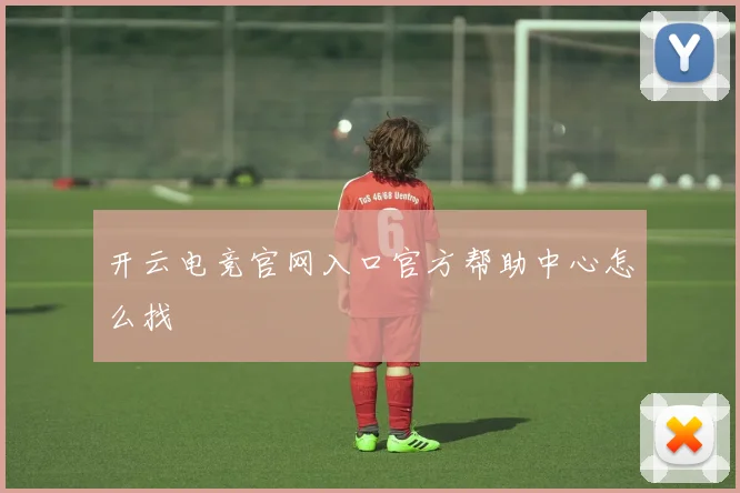 开云电竞官网入口官方帮助中心怎么找